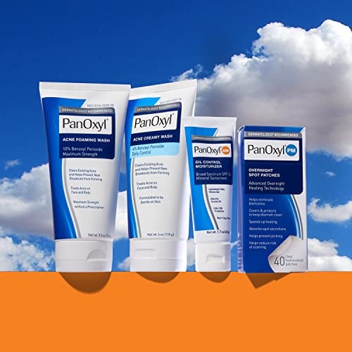 PanOxyl AM Oil Control Moisturizer, NEW Sheer Formula, Absorbs Excess Oil and Reduces Shine, with Mineral Sunscreen for Acne Prone and Oily Skin, Sheer for All Skin Tones - 1.7 oz - Image 3