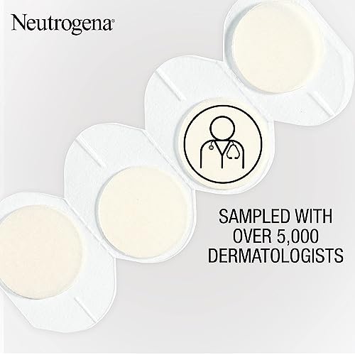 Neutrogena Stubborn Acne Blemish Patches, Ultra-Thin Hydrocolloid Acne Patch Absorbs Fluids & Removes Impurities To Help Pimples Look Smaller After One Use, 2 x 24 Patches, (48 Patches) - Image 8